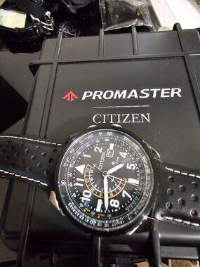 Citizen Promaster Nighthawk watch leather New in box